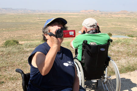 ocio varias personas con discapacidad disfrutan de unas vacaciones