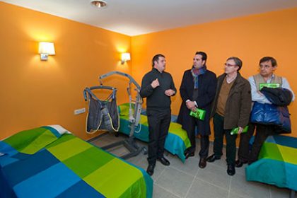 albergue Inauguración del albergue adaptado de Ollo