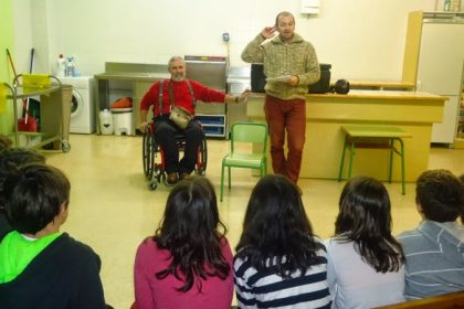 amife_cole charla en ikastola Ibaialde