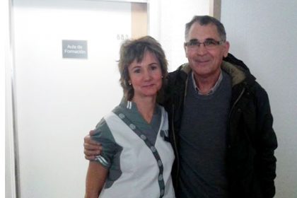 susana_premio Susana Pérez junto a Antonio García