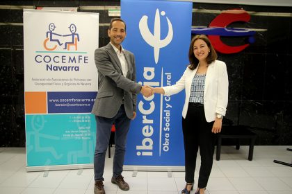 convenio-ibercaja2017 firma convenio Cocemfe Ibercaja 2017